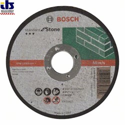 Отрезной круг, прямой, Bosch Standard for Stone C 30 S BF, 115 mm, 22,23 mm, 3,0 mm [2608603177]