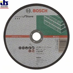 Отрезной круг, прямой, Bosch Standard for Stone C 30 S BF, 180 mm, 22,23 mm, 3,0 mm [2608603179]