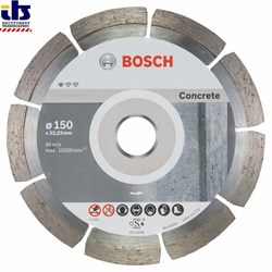 Алмазный отрезной круг Bosch Standard for Concrete 150 x 22,23 x 2 x 10 mm [2608603241]