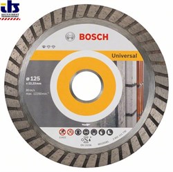 Алмазный отрезной круг Bosch Standard for Universal Turbo 125 x 22,23 x 2 x 10 mm [2608603250]
