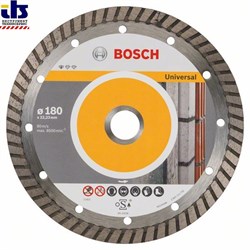 Алмазный отрезной круг Bosch Standard for Universal Turbo 180 x 22,23 x 2,5 x 10 mm [2608603251]