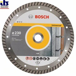 Алмазный отрезной круг Bosch Standard for Universal Turbo 230 x 22,23 x 2,5 x 10 mm [2608603252]