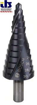 Ступенчатое сверло Bosch HSS-AlTiN 6 - 30 mm, 10,0 mm, 93,5 mm [2608588067]