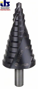 Ступенчатое сверло Bosch HSS-AlTiN 6 - 37 mm, 10,0 mm, 93 mm [2608588072]