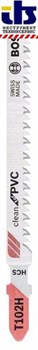 Пилка для лобзика T 102 H Clean for PVC (в упаковке 5шт.), BOSCH