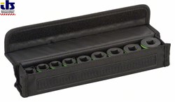 Bosch Набор головок для торцовых ключей 9 предм. 38 мм; 10, 11, 13, 17, 19, 21, 22, 24, 27 мм [2608551100]