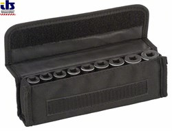 Bosch Набор головок для торцовых ключей 9 предм. 63 мм; 7, 8, 10, 12, 13, 15, 16, 17, 19 мм [2608551099]