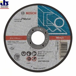 Отрезной круг, прямой, Bosch Expert for Metal AS 30 S BF, 115 mm, 3,0 mm [2608603395]