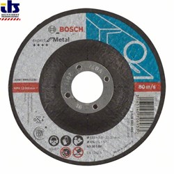 Отрезной круг, выпуклый, Bosch Expert for Metal AS 30 S BF, 115 mm, 3,0 mm [2608603401]