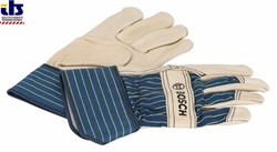 Защитные перчатки из воловьей кожи Bosch GL FL 10 EN 388 [2607990108]
