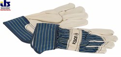 Защитные перчатки из воловьей кожи Bosch GL FL 11 EN 388 [2607990110]