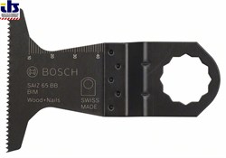 Погружное пильное полотно Bosch BIM SAIZ 65 BB, Wood and Nails 40 x 65 mm [2608662036]