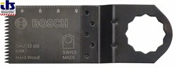 Погружное пильное полотно Bosch BIM SAIZ 32 BB, Hardwood 40 x 32 mm [2608662039]