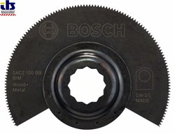 Сегментированный пильный диск Bosch BIM SACZ 100 BB, Wood and Metal 100 mm [2608662041]