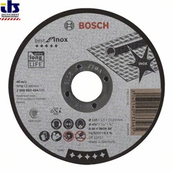 Отрезной круг, прямой, Bosch Best for Inox A 46 V INOX BF, 115 mm, 1,5 mm [2608603494]