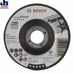 Отрезной круг, выпуклый, Bosch Best for Inox A 46 V INOX BF, 115 mm, 1,5 mm [2608603495]