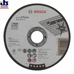 Отрезной круг, прямой, Bosch Best for Inox A 46 V INOX BF, 125 mm, 1,5 mm [2608603496]