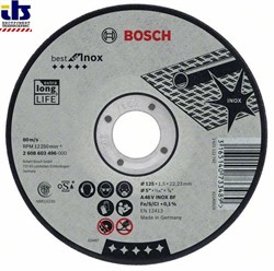 Отрезной круг, прямой, Bosch Best for Inox A 30 V INOX BF, 115 mm, 2,5 mm [2608603502]