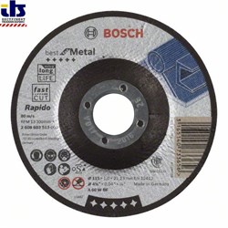 Отрезной круг, выпуклый, Bosch Best for Metal, Rapido A 60 W BF, 115 mm, 1,0 mm [2608603513]