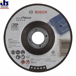 Отрезной круг, выпуклый, Bosch Best for Metal A 46 V BF, 125 mm, 1,5 mm [2608603519]