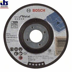 Обдирочный круг, выпуклый, Bosch Best for Metal A 2430 T BF, 115 mm, 7,0 mm [2608603532]