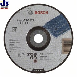 Обдирочный круг, выпуклый, Bosch Best for Metal A 2430 T BF, 180 mm, 7,0 mm [2608603534]