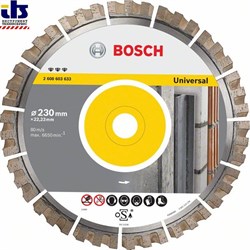 Алмазный отрезной круг Bosch Best for Universal 400 x 20/25,40 x 3,3 x 15 mm [2608603637]