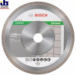 Алмазный отрезной круг Bosch Best for Ceramic Extra-Clean Turbo 200 x 25,40 x 1,8 x 7 mm [2608603599]