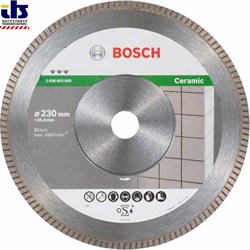 Алмазный отрезной круг Bosch Best for Ceramic Extra-Clean Turbo 230 x 25,40 x 1,8 x 7 mm [2608603600]