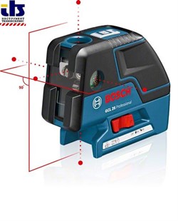 Лазерный отвес Bosch GCL 25+BM1+L-Boxx [0601066B03]