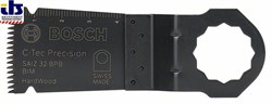 Погружное пильное полотно Bosch BIM Precision SAIZ 32 BPB, Hardwood 32 x 40 mm [2608662351]
