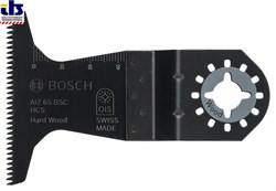 Погружное пильное полотно Bosch HCS AIZ 65 BSC, Hardwood 40 x 65 mm [2608662355]