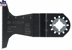 Погружное пильное полотно Bosch HCS AIZ 65 BC, Wood 40 x 65 mm [2608662359]
