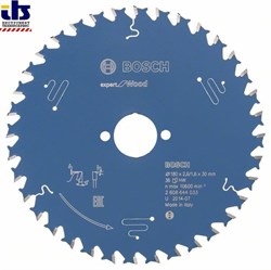 Пильный диск Bosch Expert for Wood 180 x 30 x 2,6 mm, 36 [2608644033]