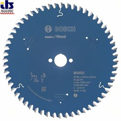 Пильный диск Bosch Expert for Wood 184 x 20 x 2,6 mm, 56 [2608644040]