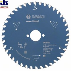 Пильный диск Bosch Expert for Wood 184 x 30 x 2,6 mm, 40 [2608644042]