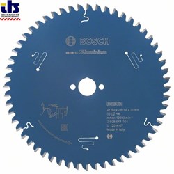 Пильный диск Bosch Expert for Aluminium 190 x 20 x 2,6 mm, 56 [2608644101]