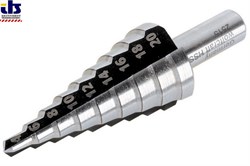 Сверло многоступенчатое HSS 4-20 мм по стали, цветным металлам, пластику - фото 79857