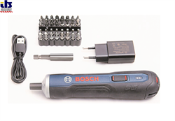 Отвертка аккумуляторная Bosch Go Kit (06019H2021) - фото 86435