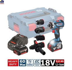 Шуруповёрт GSR 18V-60 FC Set  60 Нм, 2х5,0 Ah в L-boxx, BOSCH