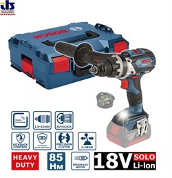 Дрель-шуруповерт ударная аккумуляторная BOSCH GSB 18V-85 C Professional (06019G0302)