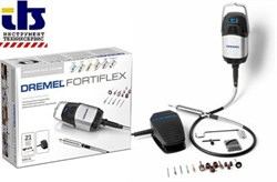 Стационарный инструмент DREMEL Fortiflex (9100-21) (21 насадка + гибкий вал + педаль д/рег. скорости + DVD) 300 Вт - фото 28820