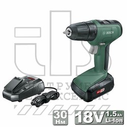 Двухскоростные аккумуляторные дрели-шуруповёрты Bosch UniversalDrill 18 [06039C8001] - фото 92226