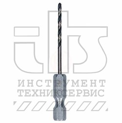 Сверло по металлу HSS PointTeQ HEX  2,0 мм  (10 шт), BOSCH