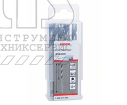 Сверло по металлу HSS PointTeQ HEX  6,0 мм  (10 шт), BOSCH - фото 92801
