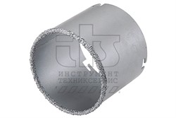 Коронка кольцевая металлическая с HM покрытием 53х55мм по кирпичу - фото 93948