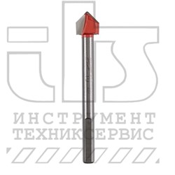 Сверло по стеклу и плитке GENII 16x100 - 1шт