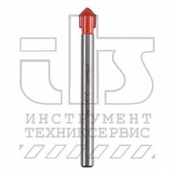 Сверло по стеклу и плитке GENII 5.5x50 - 1шт (замена для )