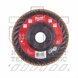 Лепестковый диск SLC50/115G80 CERA TURBO 115 мм / Зерно 80 (заказ кратно 10шт) - фото 98387