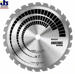 Bosch Пильный диск Construct Wood 216 x 30 x 3,2 mm, 20 2608641773